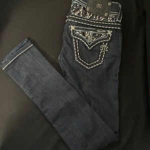 Miss Me size 23 dark blue Skinny
